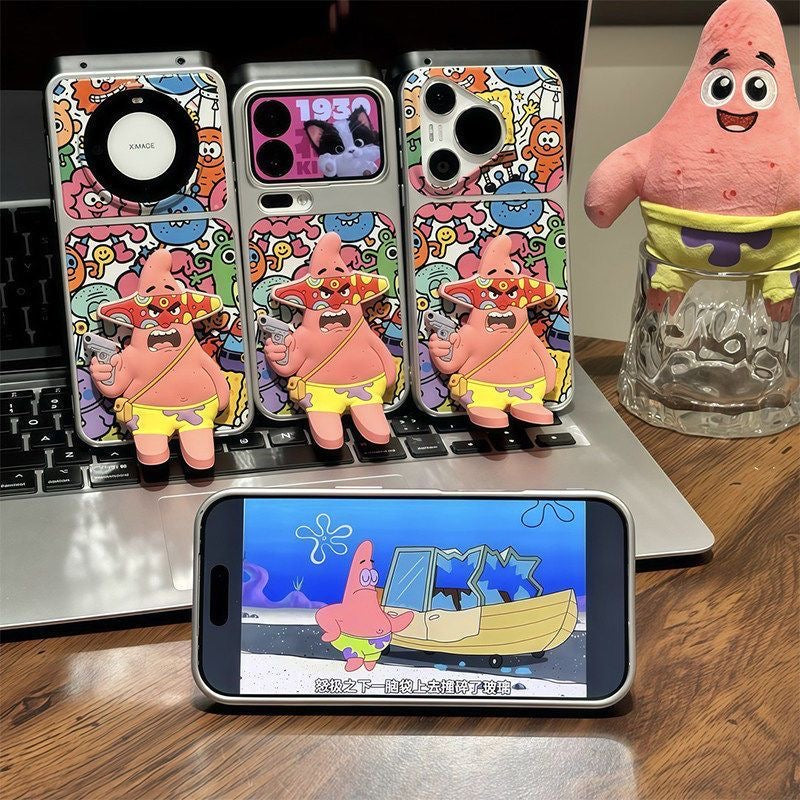 Patrick Star Phone Case with Kickstand