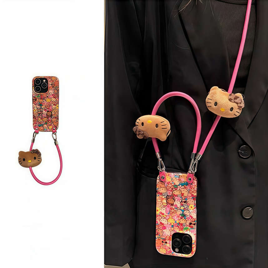 Samsung Resort-Style Hello Kitty Crossbody Phone Case