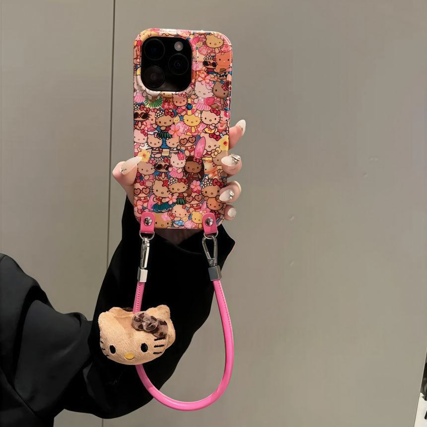 Samsung Resort-Style Hello Kitty Crossbody Phone Case