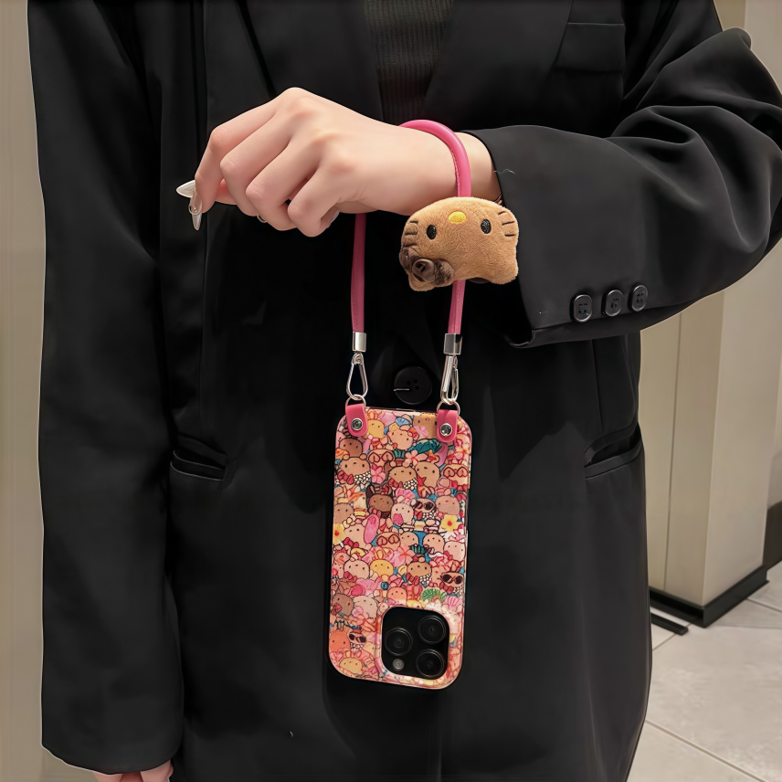 Samsung Resort-Style Hello Kitty Crossbody Phone Case