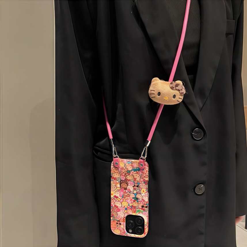 Samsung Resort-Style Hello Kitty Crossbody Phone Case