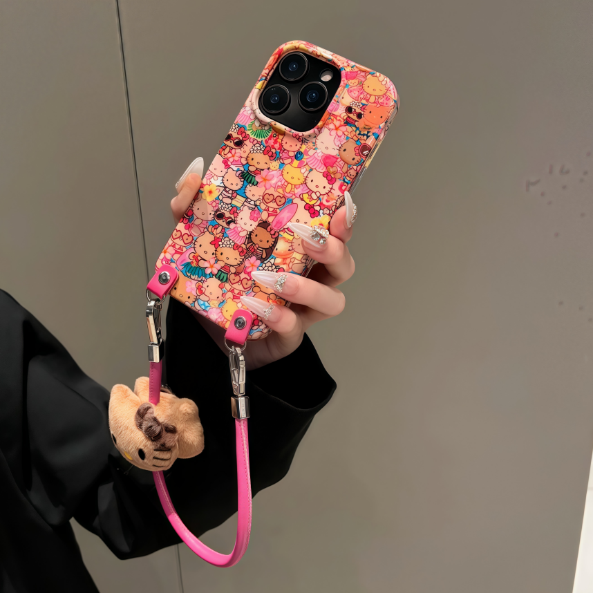 Samsung Resort-Style Hello Kitty Crossbody Phone Case