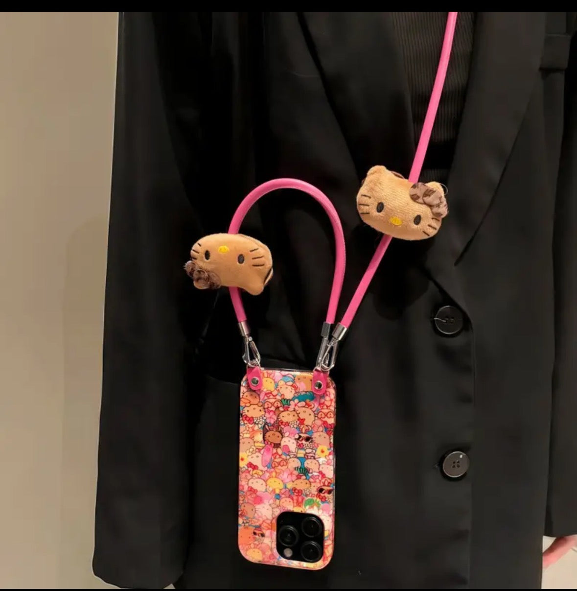 Samsung Resort-Style Hello Kitty Crossbody Phone Case