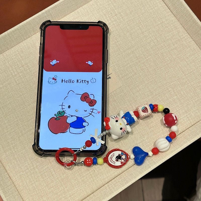 Cartoon Hello Kitty Phone Charm / CCD Camera Keychain / Bag Accessory