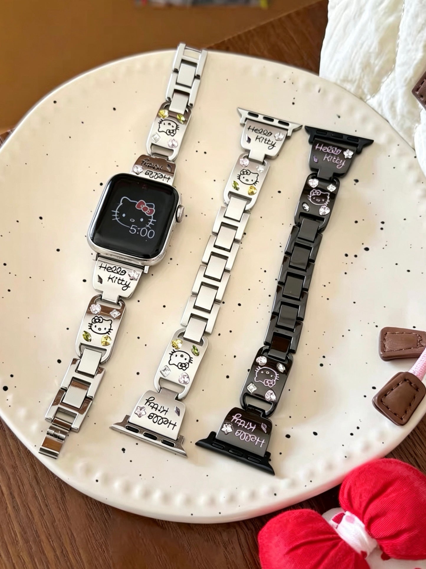Sparkly Hello Kitty watch strap