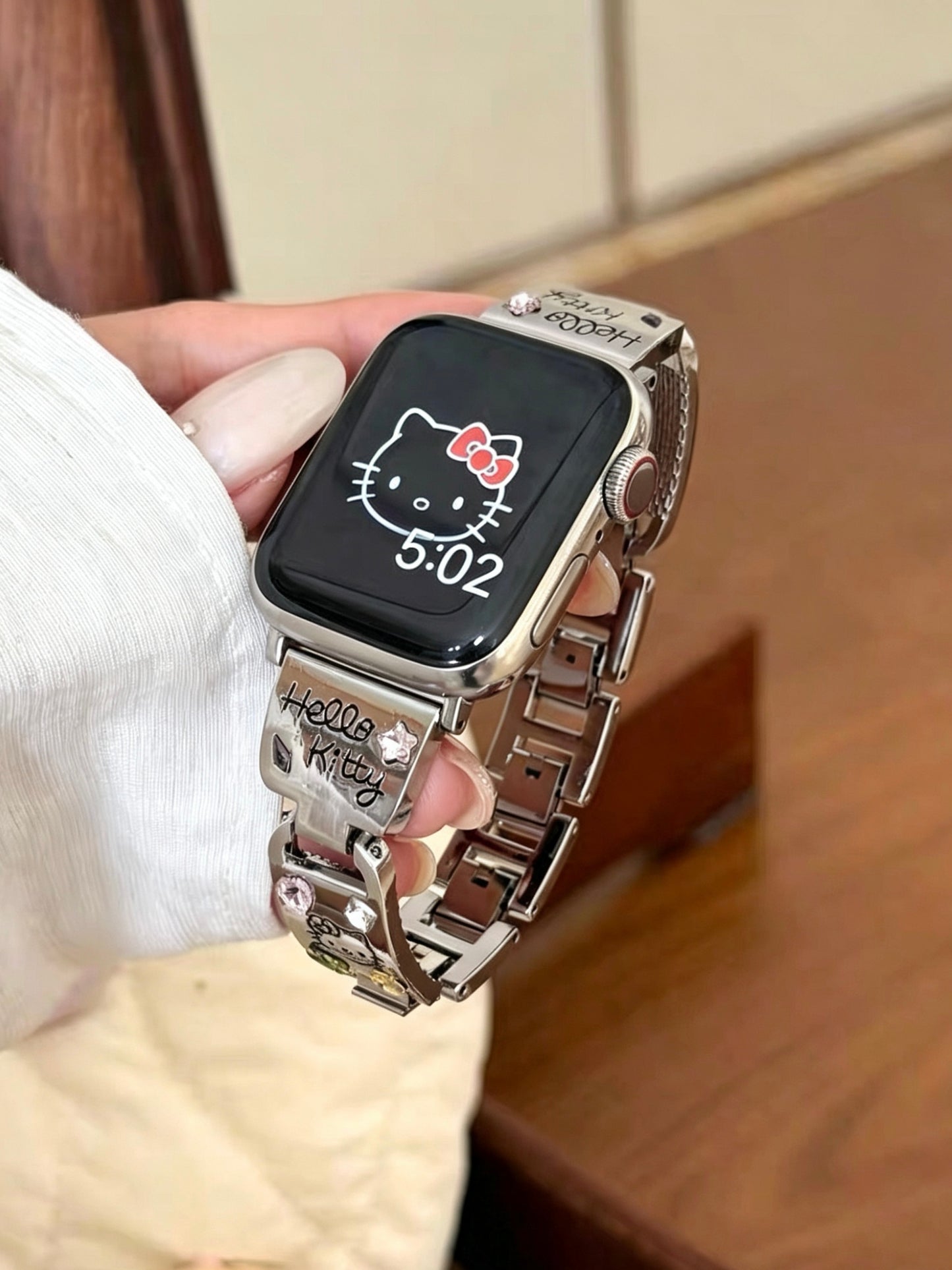 Sparkly Hello Kitty watch strap