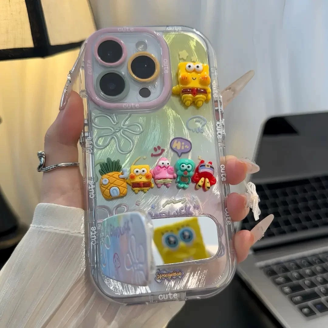 Undersea Friends Plush Toy Phone Case