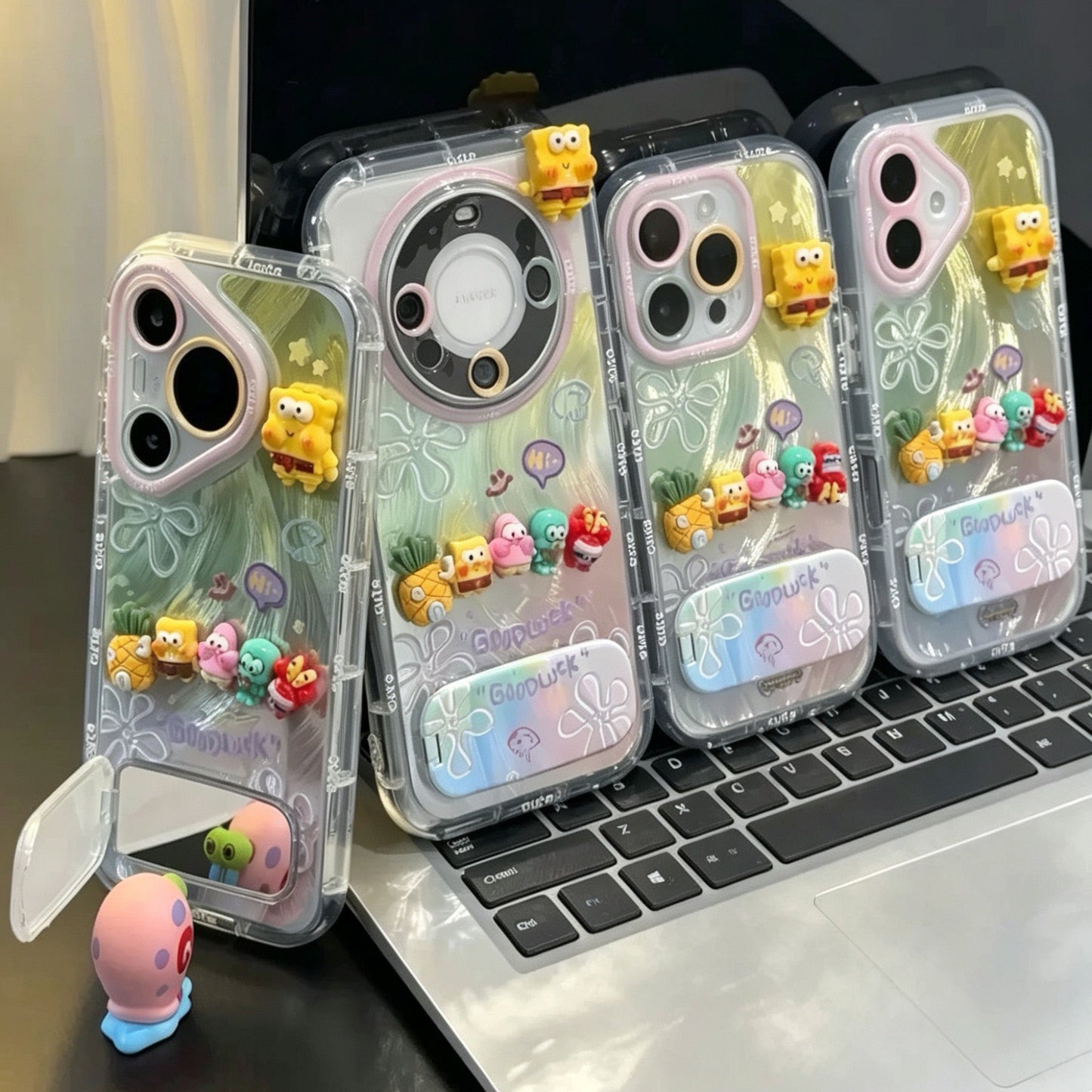 Undersea Friends Plush Toy Phone Case