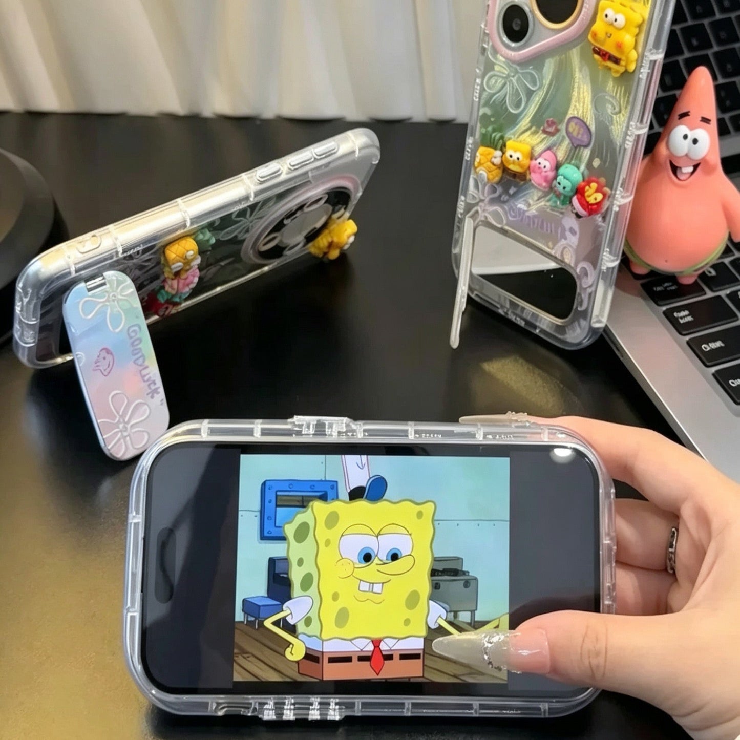 Undersea Friends Plush Toy Phone Case