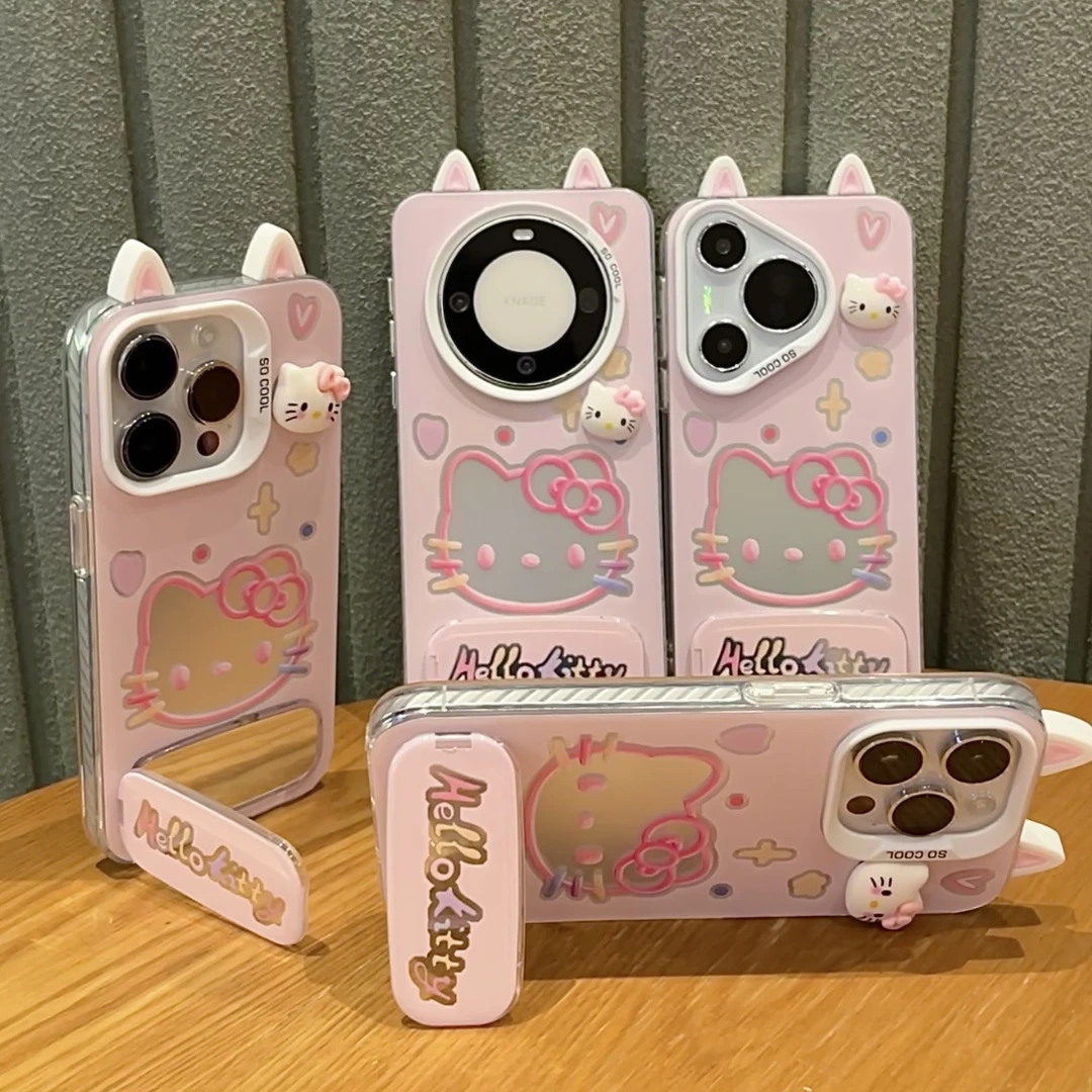 Hello Kitty Ear Stand Phone Case
