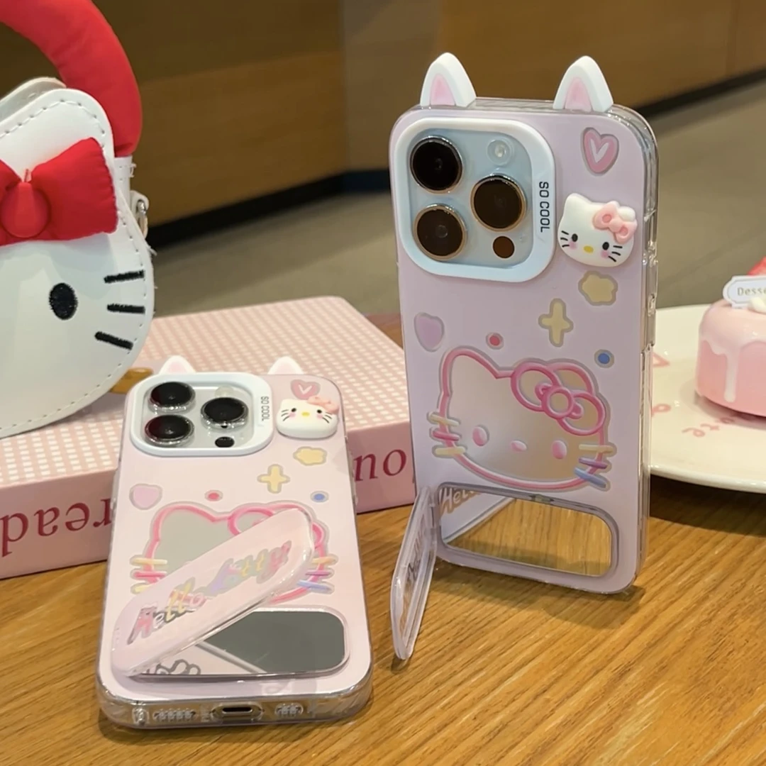 Hello Kitty Ear Stand Phone Case