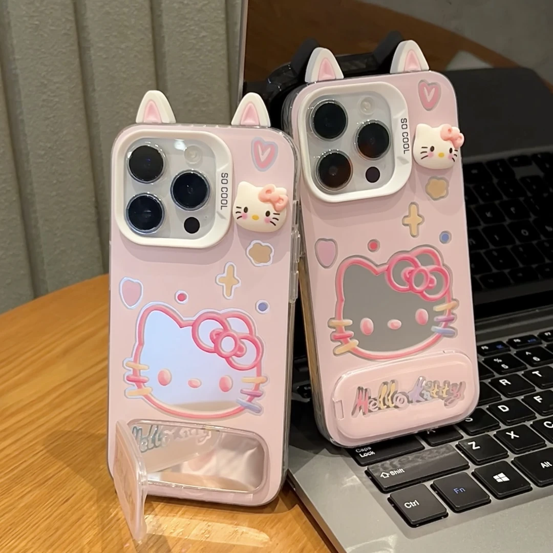 Hello Kitty Ear Stand Phone Case
