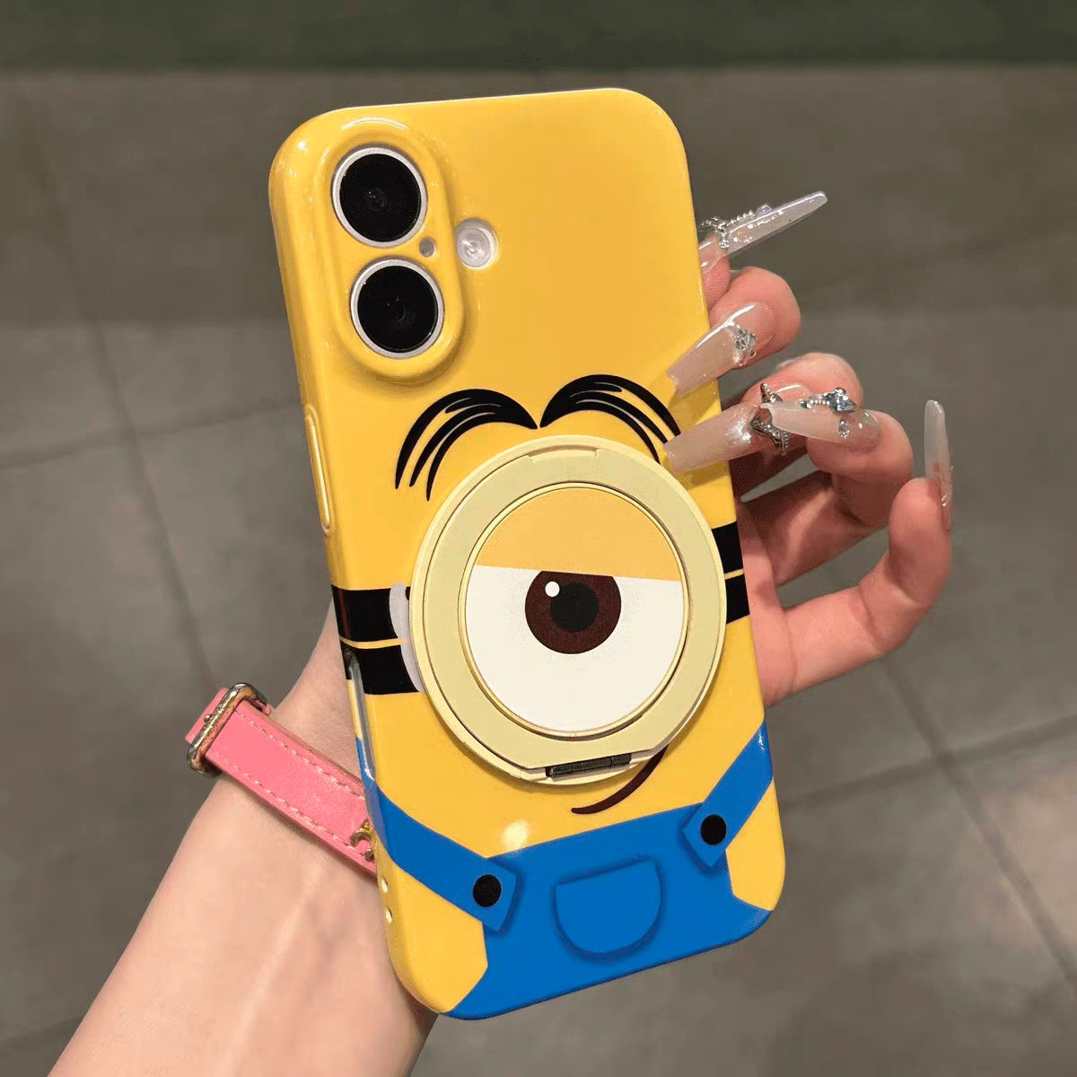 Minion Kickstand Phone Case