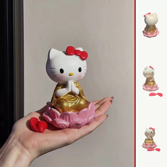 "Zen-style" Hello Kitty "Don't Get Angry" Figurine