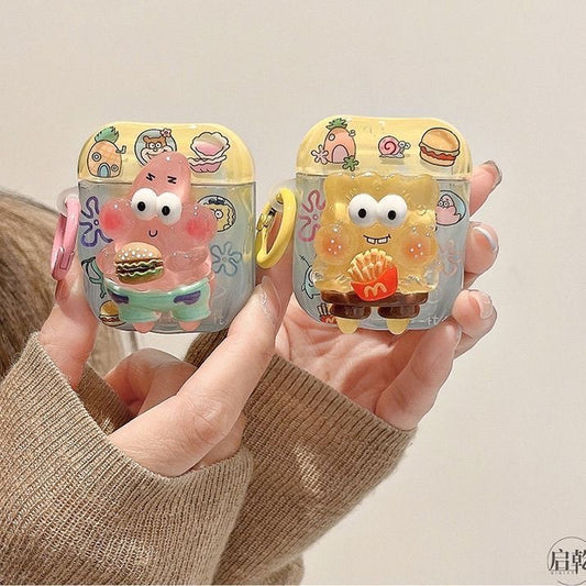 3D SpongeBob SquarePants Earphone Case