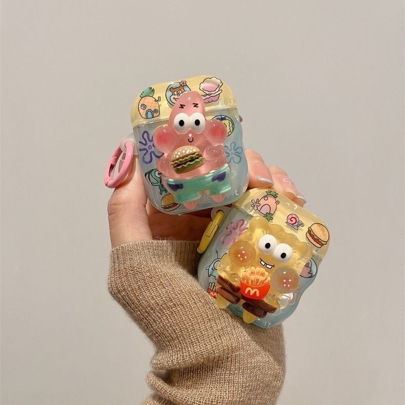 3D SpongeBob SquarePants Earphone Case