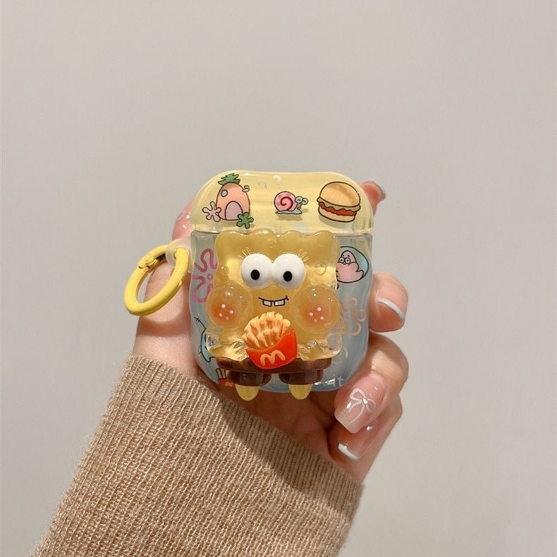 3D SpongeBob SquarePants Earphone Case