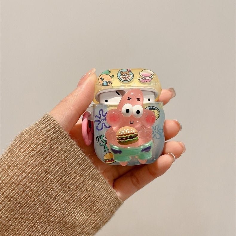 3D SpongeBob SquarePants Earphone Case