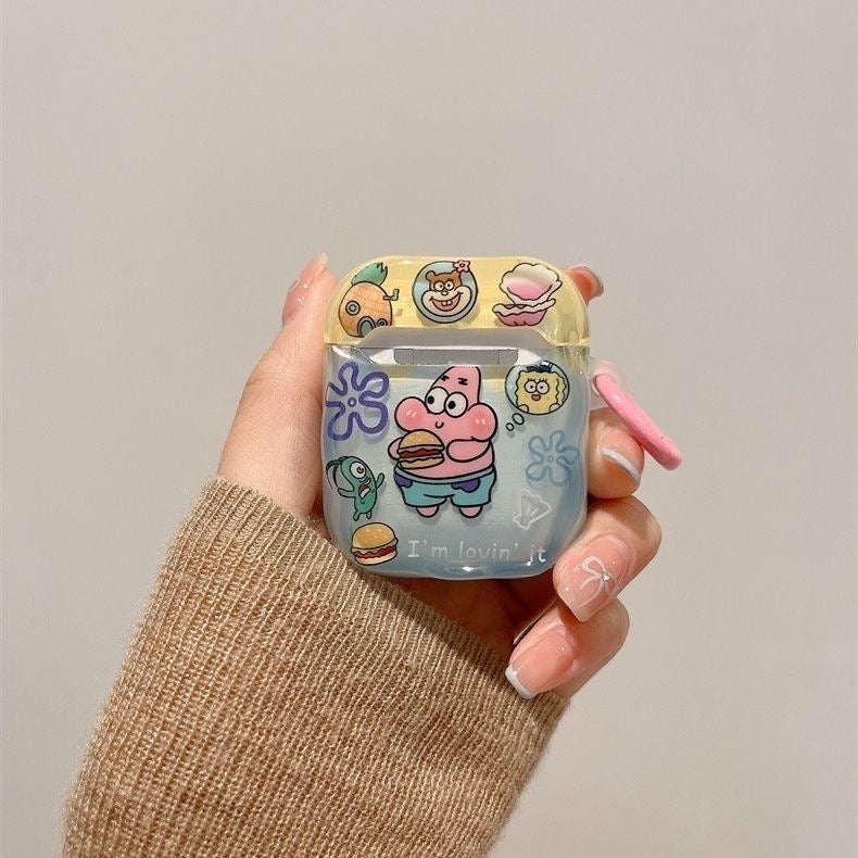 3D SpongeBob SquarePants Earphone Case