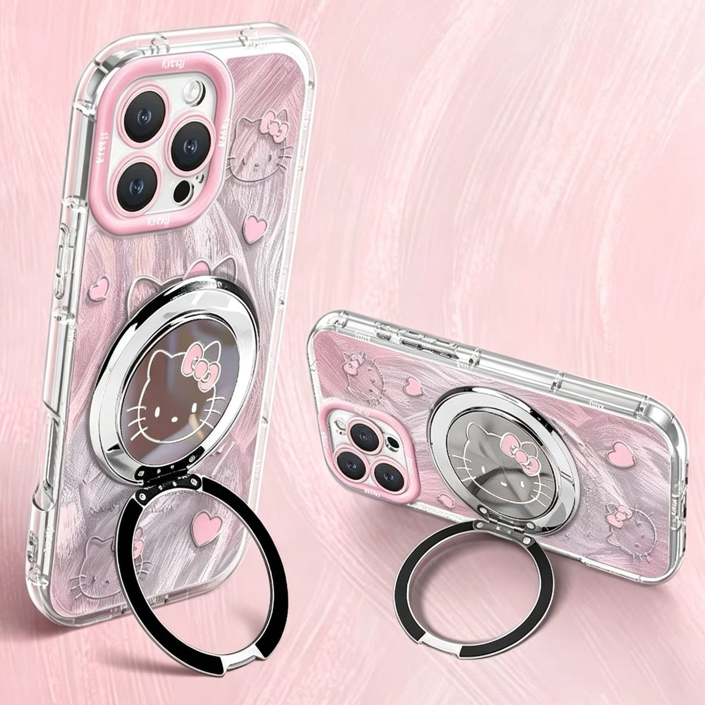 Hello Kitty Mirror Stand Phone Case