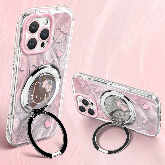 Hello Kitty Mirror Stand Phone Case