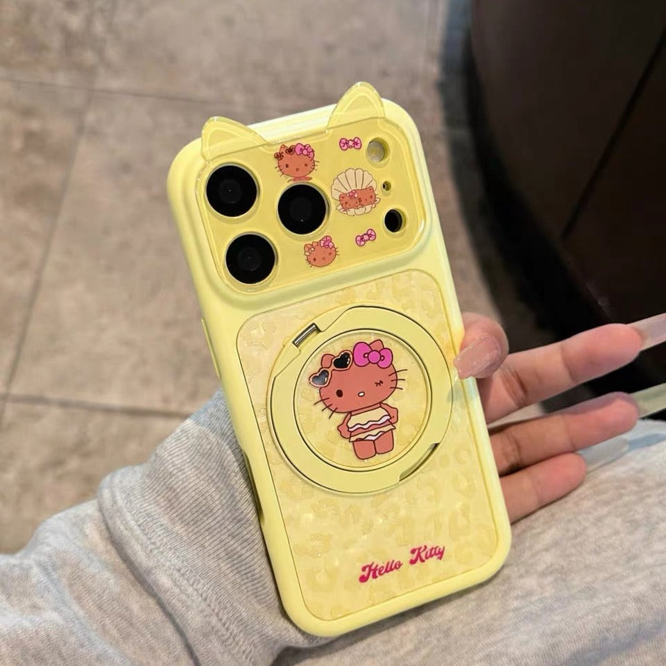 360-Degree Rotating Magnetic Stand Phone Case