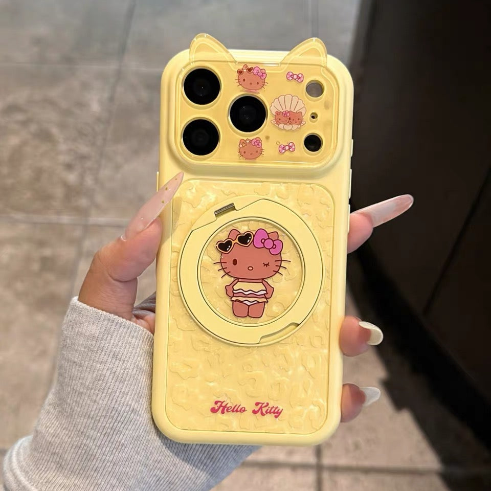 360-Degree Rotating Magnetic Stand Phone Case