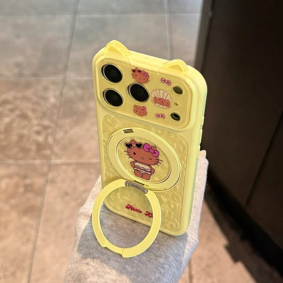 360-Degree Rotating Magnetic Stand Phone Case
