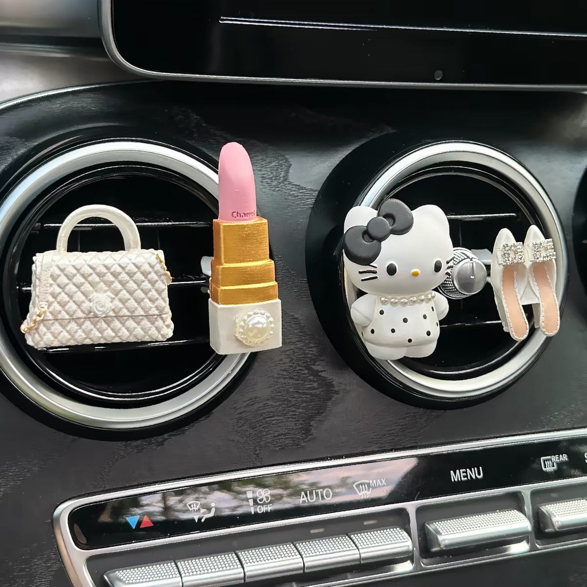 Hello Kitty bag/slipper-shaped car air vent perfume/aromatherapy car interior accessory