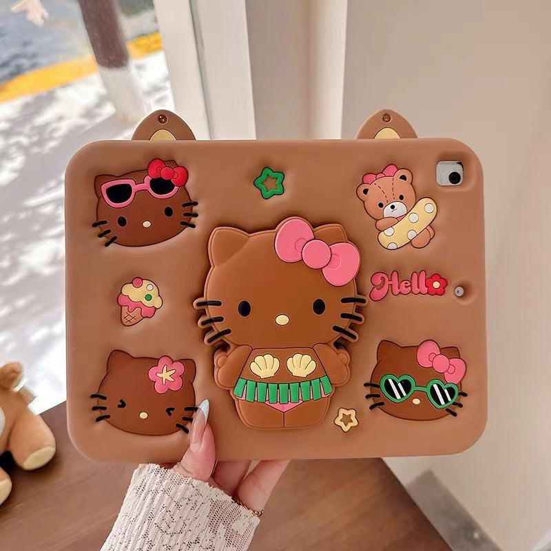 Hello Kitty Rotating Foldable Stand Case for Apple iPad