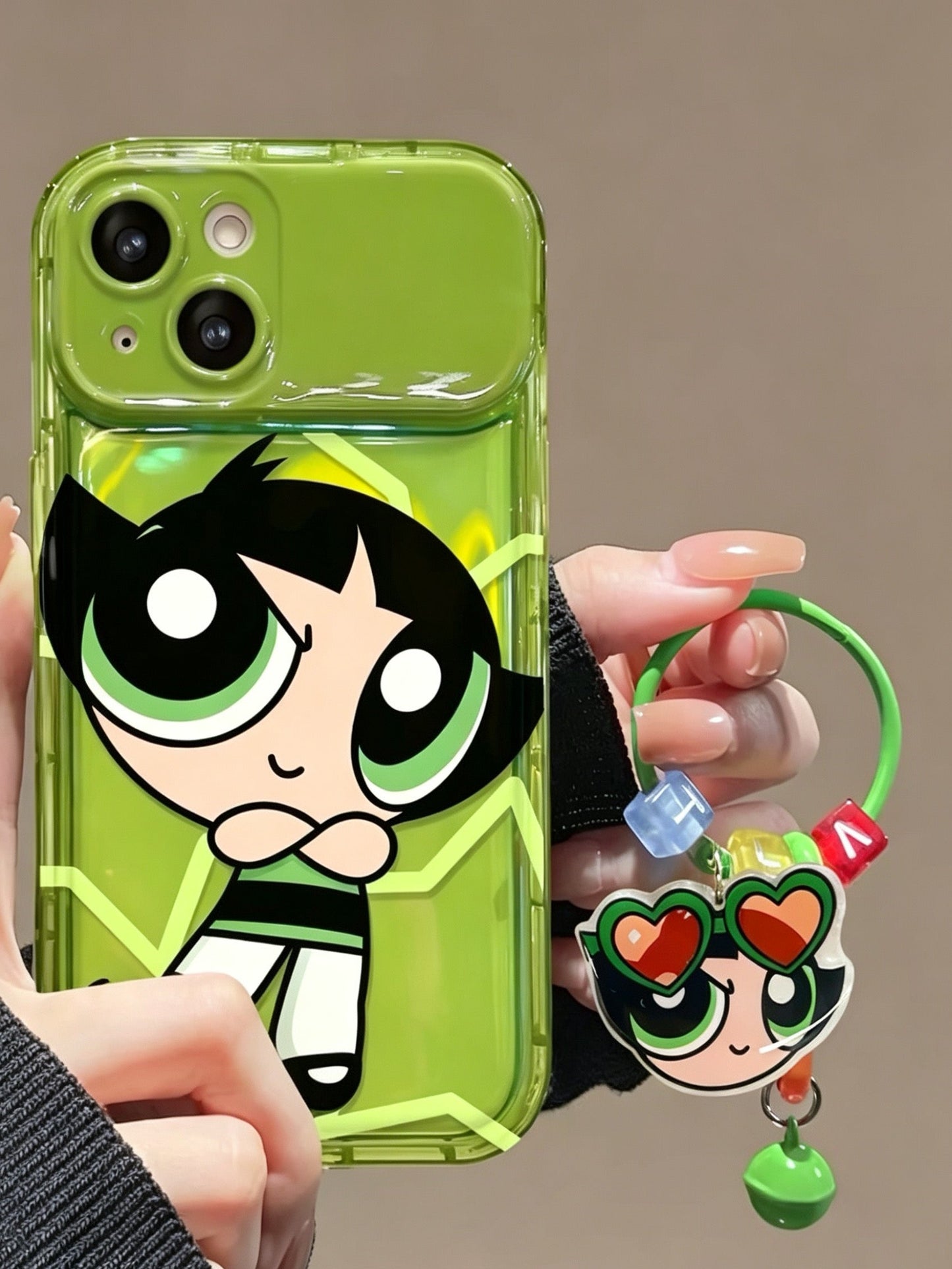 The Powerpuff Girls Flip-Mirror Phone Case