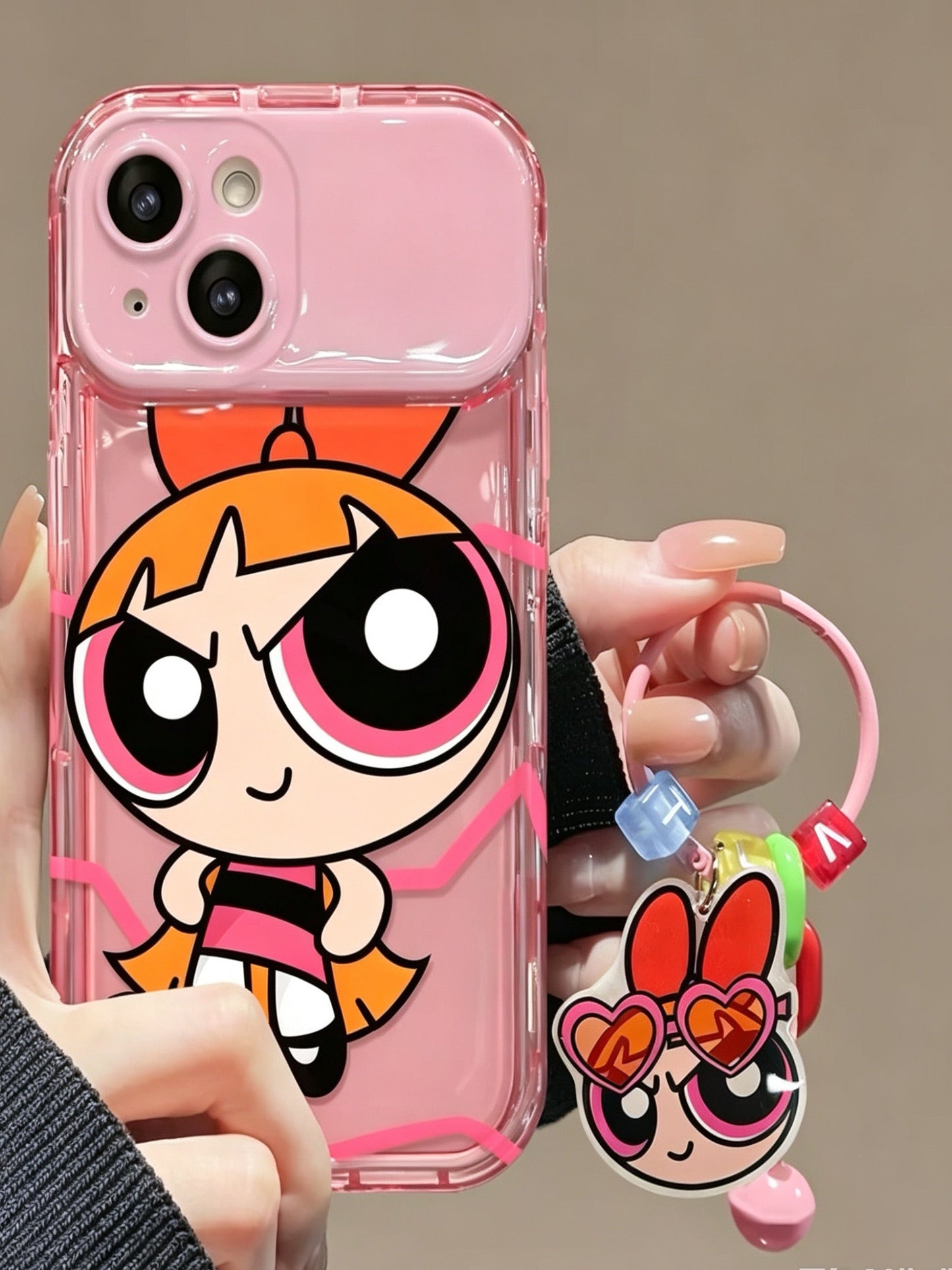 The Powerpuff Girls Flip-Mirror Phone Case