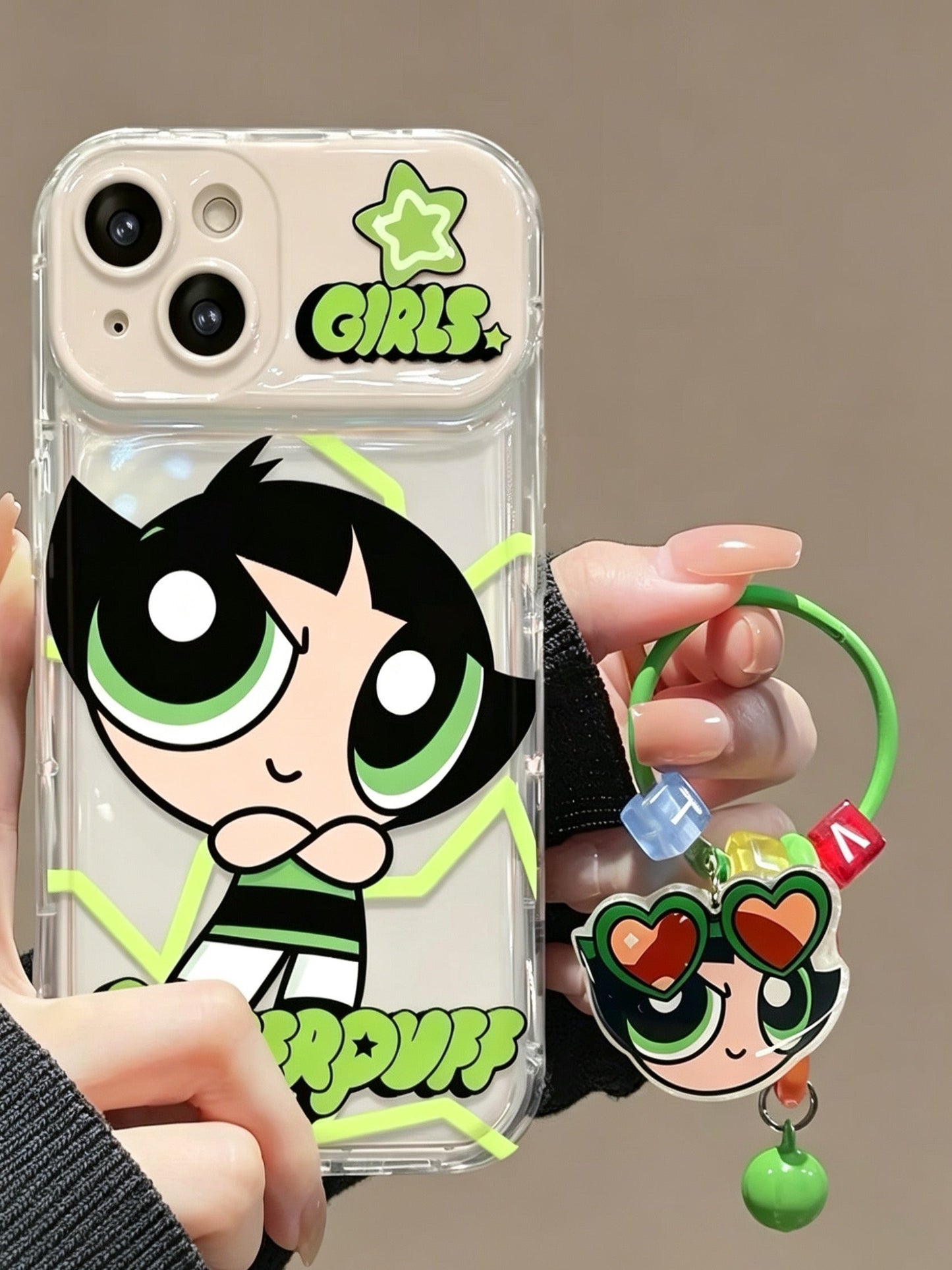 The Powerpuff Girls Flip-Mirror Phone Case