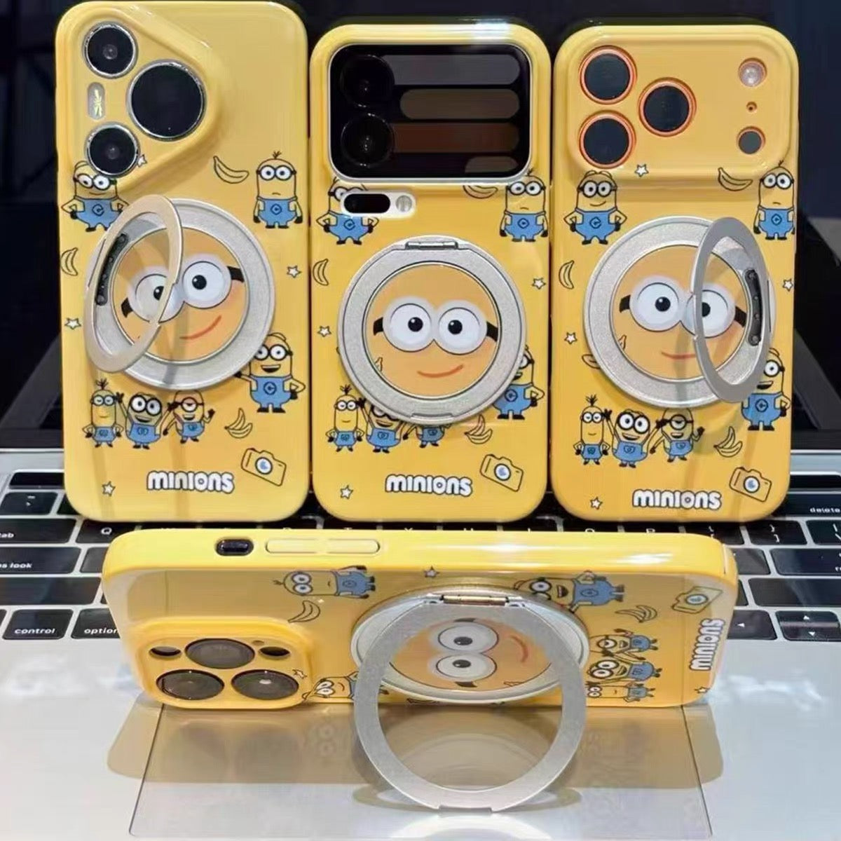 Banana Minion Rotating Kickstand Phone Case