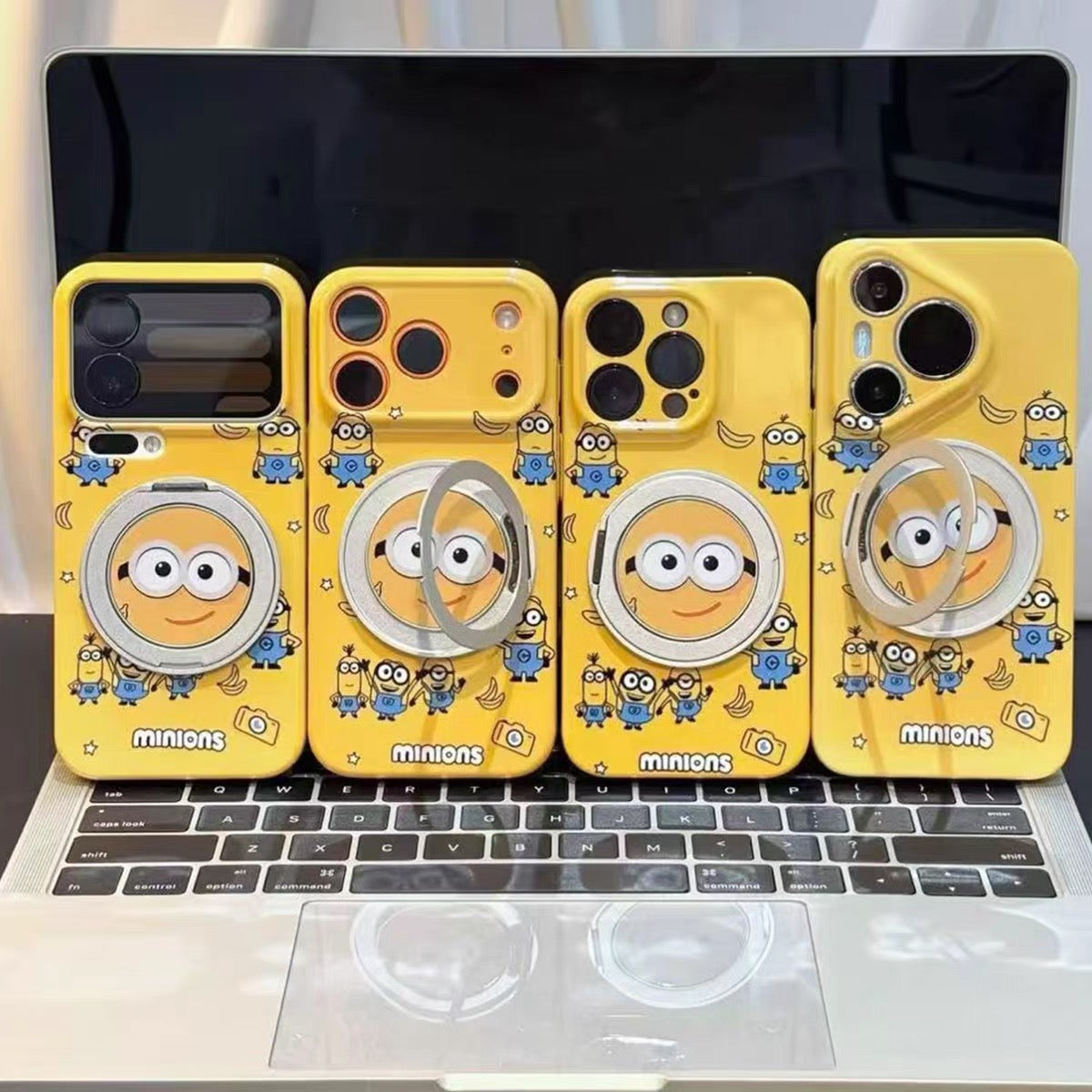 Banana Minion Rotating Kickstand Phone Case
