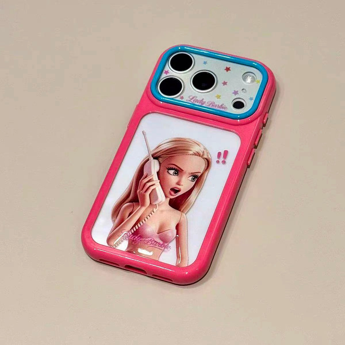 Blonde Barbie Dopamine-Style Phone Case