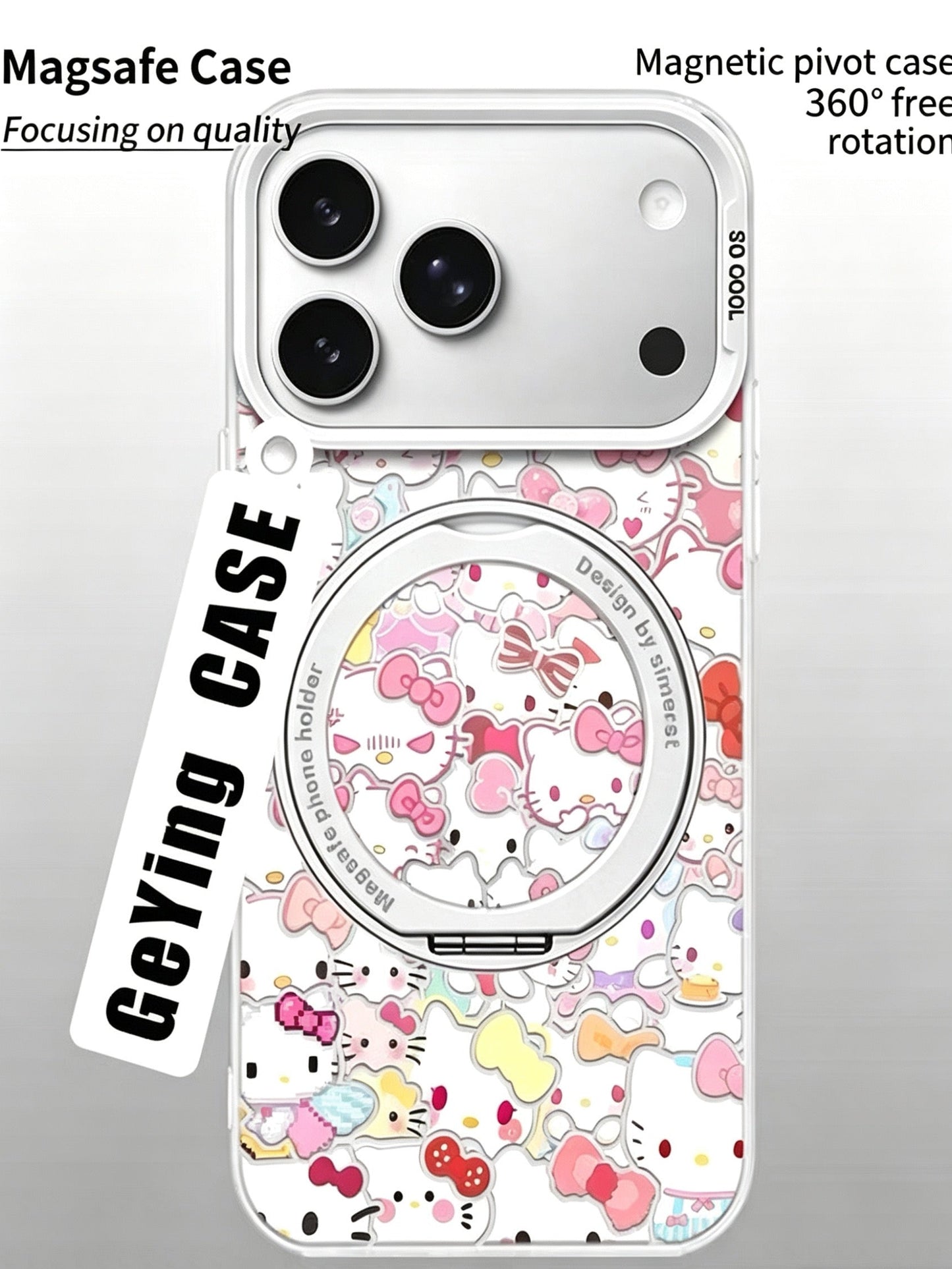 Beach Animal 360° Magnetic & Kickstand Bracelet Phone Case