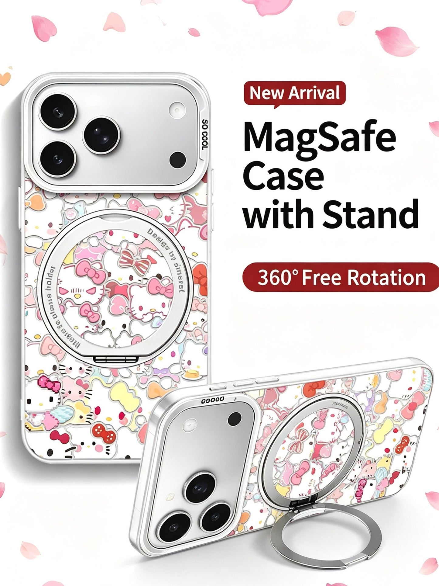 Beach Animal 360° Magnetic & Kickstand Bracelet Phone Case