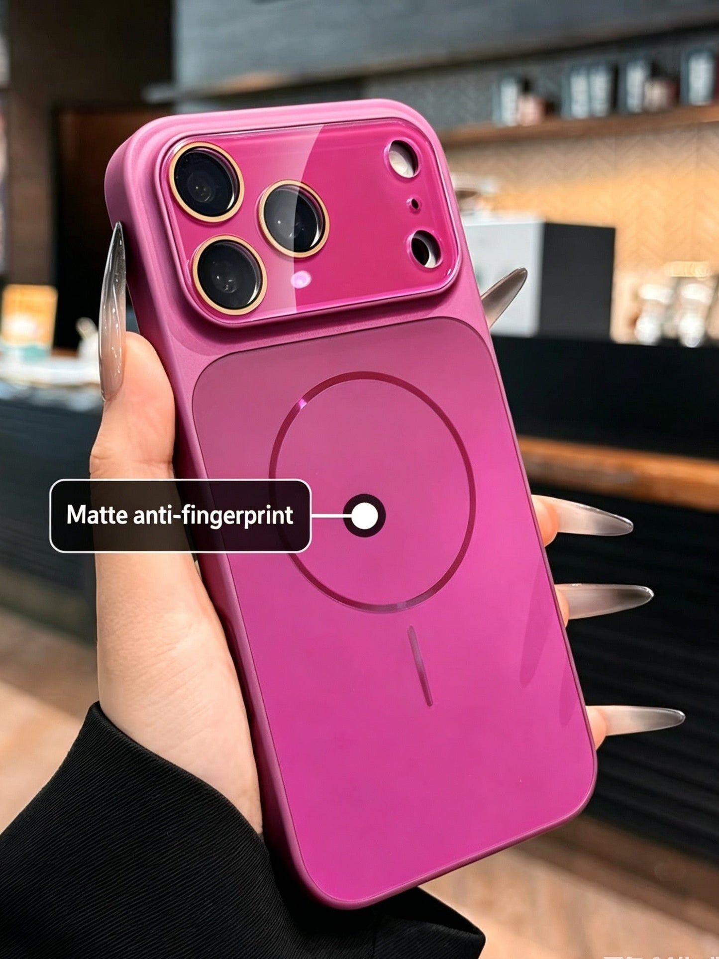 New Matte Anti-Fingerprint Magnetic Phone Case