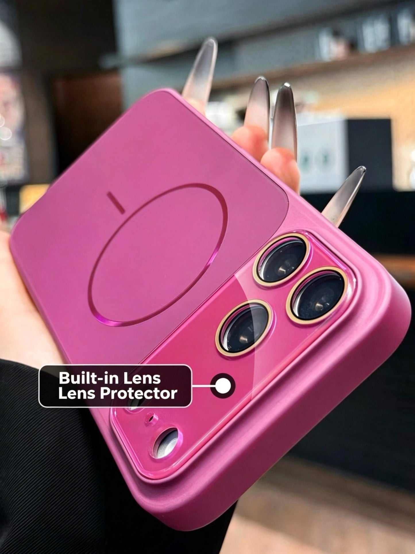 New Matte Anti-Fingerprint Magnetic Phone Case
