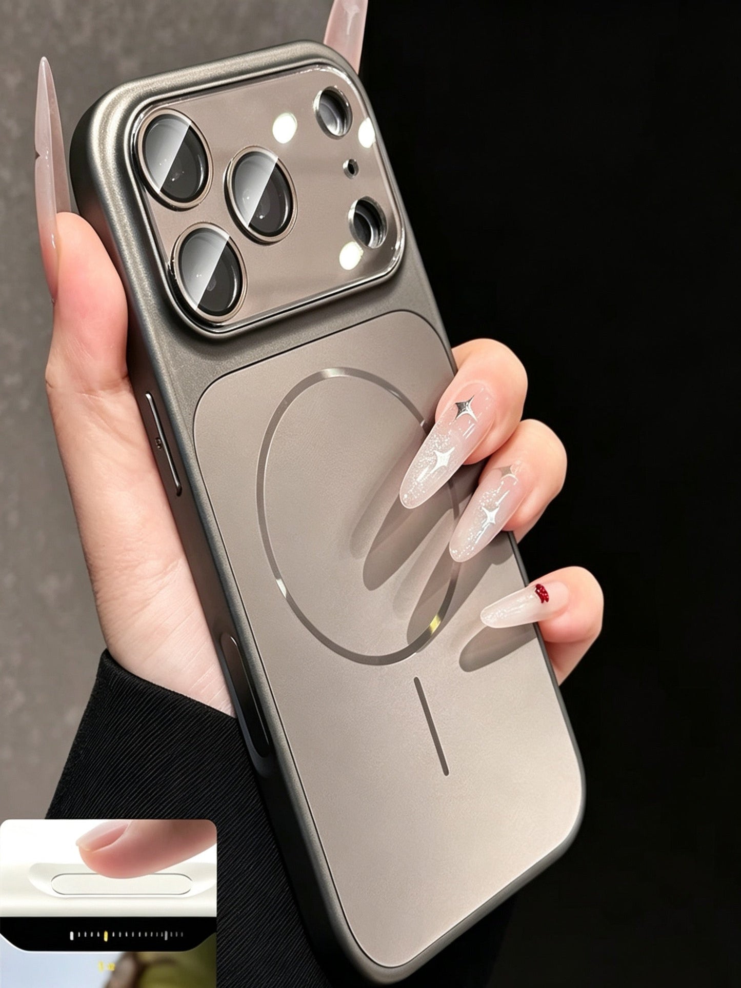 New Matte Anti-Fingerprint Magnetic Phone Case
