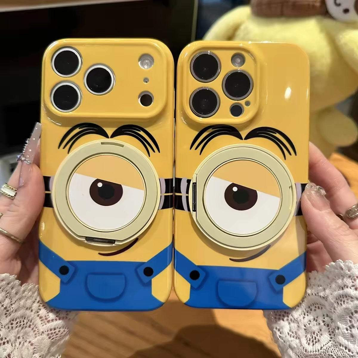Samsung Minion Rotating Kickstand Phone Case