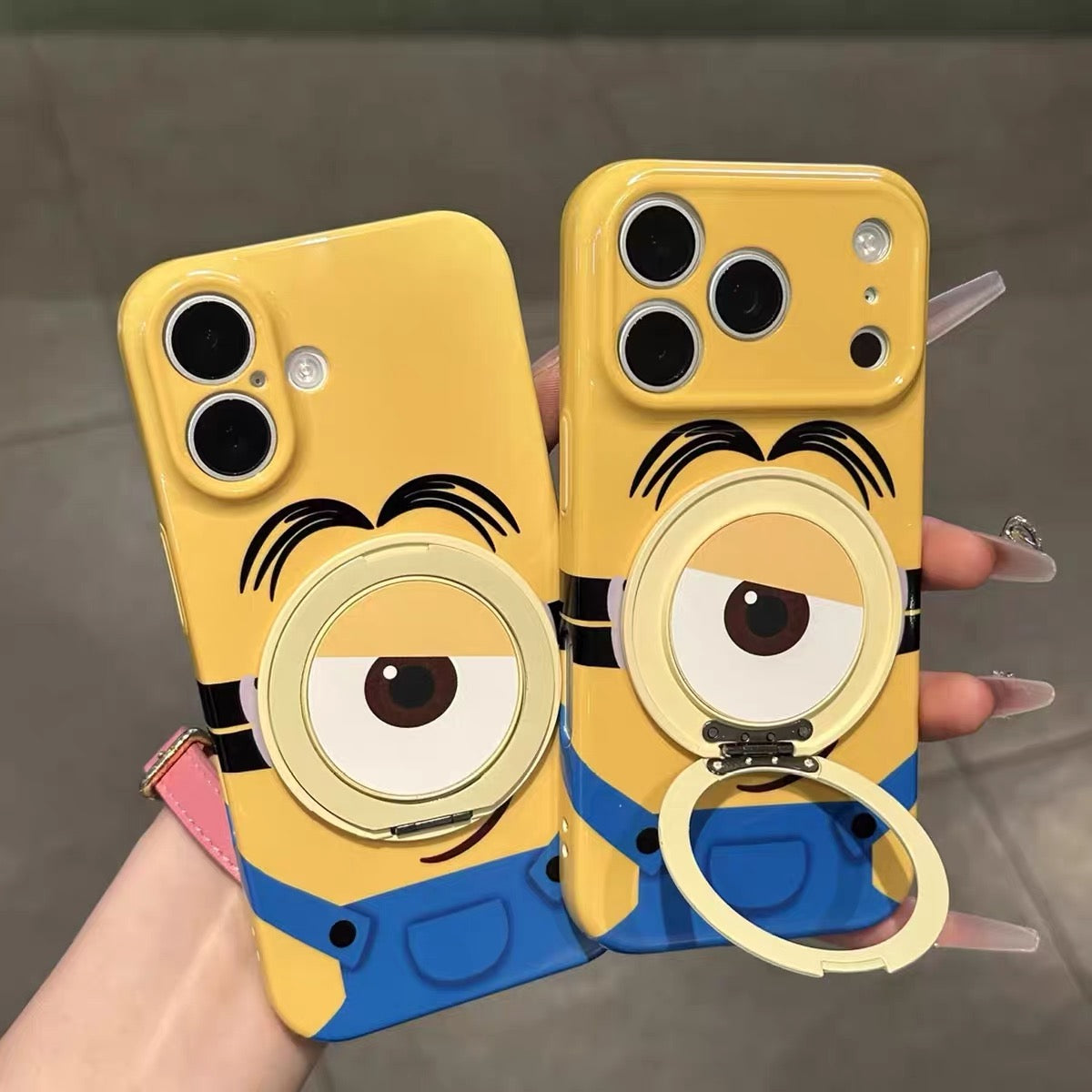 Samsung Minion Rotating Kickstand Phone Case