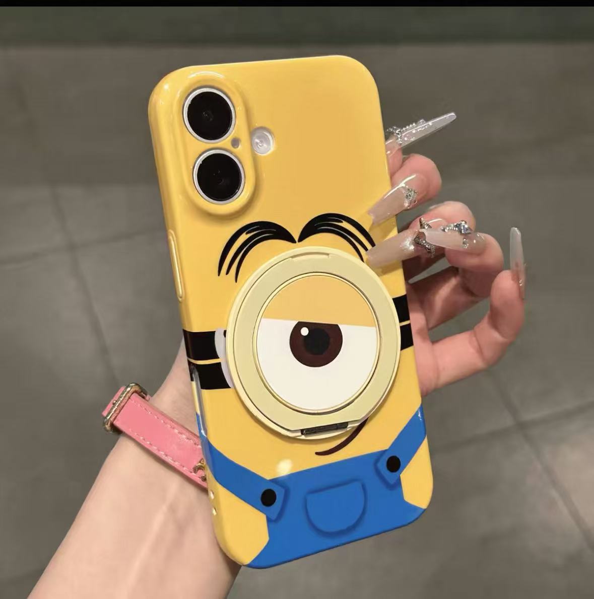 Samsung Minion Rotating Kickstand Phone Case