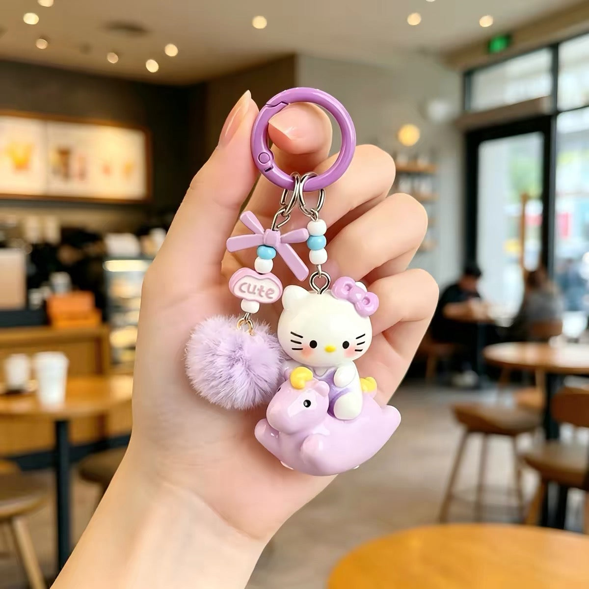 Hello Kitty Phone Charm, Keychain, and Bag Charm