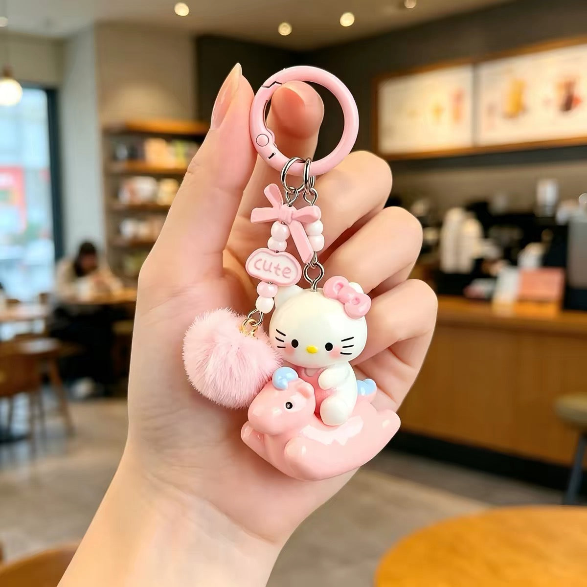 Hello Kitty Phone Charm, Keychain, and Bag Charm