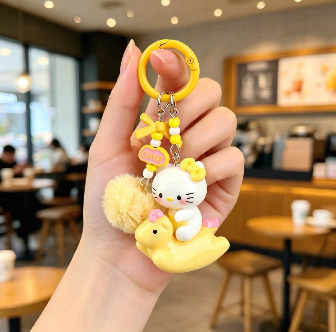 Hello Kitty Phone Charm, Keychain, and Bag Charm