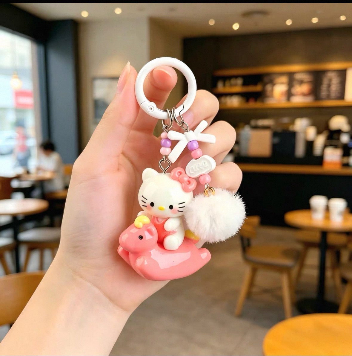 Hello Kitty Phone Charm, Keychain, and Bag Charm