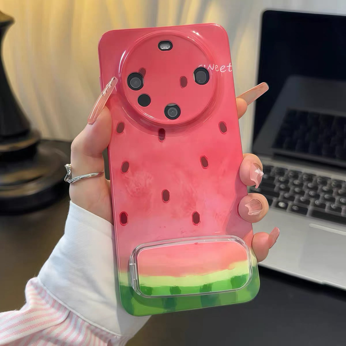 Watermelon Mirror Stand Phone Case