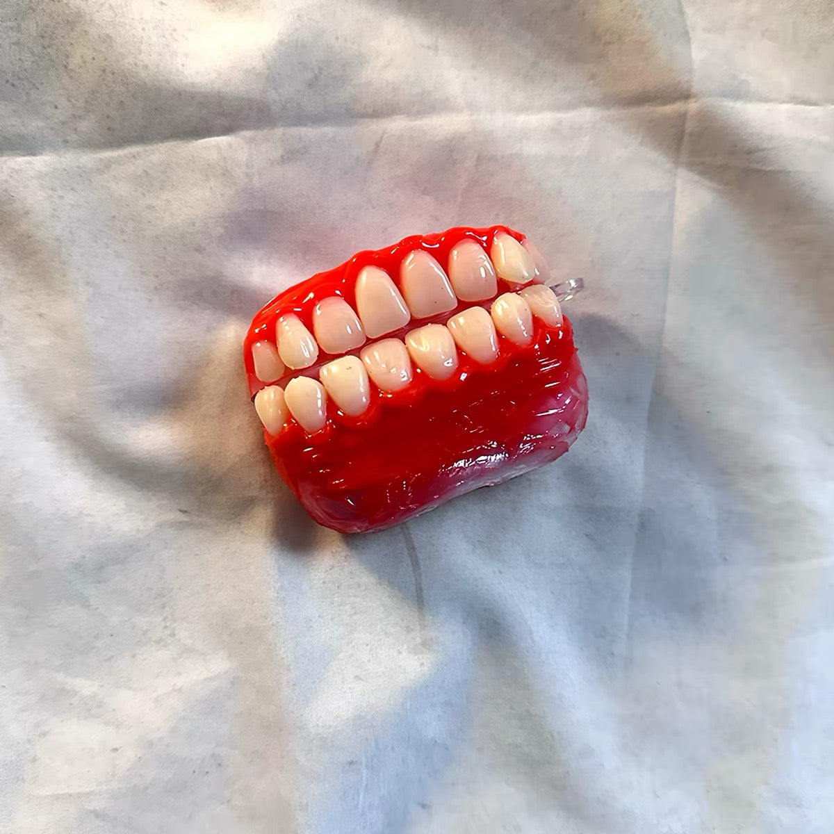 3D Red Teeth Earphone Case